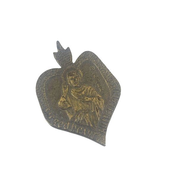 Sacred Heart Auto League Medal Vintage - Picture 3 of 8